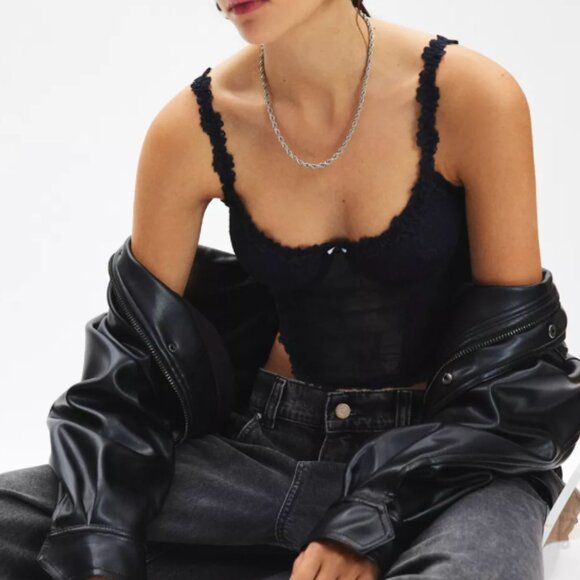 NWT Out From Under Firecracker Lace Corset - Women's Small - Picture 2 of 6